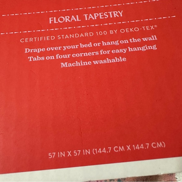 Opalhouse floral tapestry - Picture 3 of 5